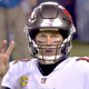 Looks. like Tom Brady is a little confused.